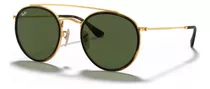 Lente Gafa De Sol Ray Ban Round Double Bridge Rb3647n 001