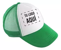 Gorro Gorra Trucker 100% Personalizada Sublimada Logo Lite