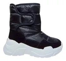 Botas De Nieve Impermeable De Mujer Pre Ski Abrigada Comoda