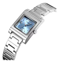 Reloj Elegante Skmei 1388 Para Dama Acero Inoxidable