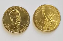 Moneda Mundiales: Usa 1 Dolar Presidente George Bush 2020