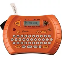 Brother P-touch Personal Handheld Labeler Color Naranja