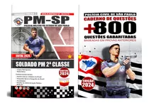 Kit Apostila + Caderno De Questões Concurso Pm Sp 2023 - Soldado Pm 2ª Classe - Edital Outubro 2022