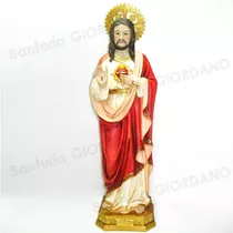 Imagen Religiosa - Sagrado Corazón De Jesus 50cm Dell Altare