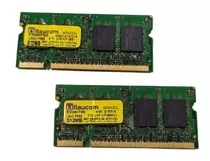 Kit 2 Memórias Itaucom 512mb Ddr2 Pc5300 (ml120)