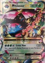Pokémon Tcg M Venusaur Ex 2/108 Full Art 