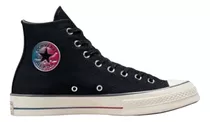 Botitas Converse All Star Chuck 70 Negro Violeta Exclusiva