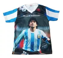 Remera Camiseta Homenaje A Maradona Adultos