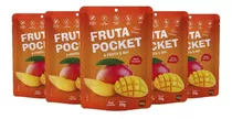 Fruta Pocket Manga Liofilizada 20g Solo Snacks Kit C/ 5 Unid