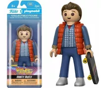 Funko X Playmobil Marty Mcfly De Volta Para O Futuro