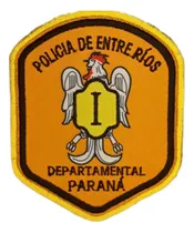 Parche Policia Entre Rios C/ Velcro Integrado