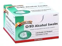 Toallitas Alcohol Swab Pañitos Para Desinfeccion B.d.® X 100