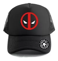 Gorras Trucker Deadpool Logo Remeras Estampadas Canibal