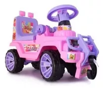  Carro Montable Niña Rosa Juguete Jeep Marca Boy Toys