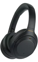 Audífonos Sony Noise Cancelling Bluetooth Hi-res Wh-1000xm4 Color Negro
