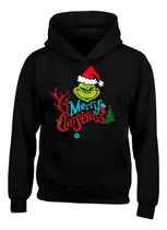 Buzo Grinch Navidad Con Capota Hoodies Saco Series Geeks