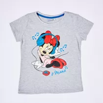 Remera Minnie Mouse Disney Original Nena Lazo Audifonos