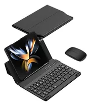 Capinha Com Teclado E Mouse Para Samsung Galaxy Z Fold 4/3