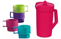 Tupperware Kit Infantil Mini Jarra E Mini Caneca