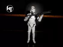 Star War, Stormtrooper, Figura, Casco Desmontable, Figura