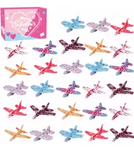 28 Pzs Planeadores Aviones Juguetes De Espuma Para Niños