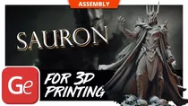 Sauron (senhor Dos Anéis) - Arquivo Stl - Gb - Imp 3d