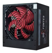 Fonte De Alimentação Atx Pc Gamer Pfc Ativo 850w Real Brx Cor Bivolt