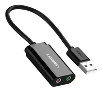 Tarjeta De Sonido Usb, Conecta Micrófono Y Auriculares X Usb