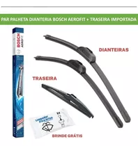 Par Palheta Limpador Modelo Original Bosch Aerofi + Traseira