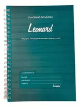 Leonard Lnd50 Cuaderno Pentagramado 50 Hojas Espiralado