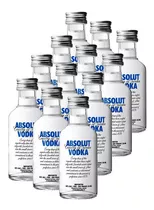 Kit 12 Miniatura Absolut 50 Ml