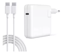 Cargador + Cable (2 Mts) Para Macbook Pro (61w) Usb- C Nuevo