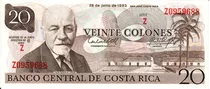 Billete 20 Colones Tyvek 