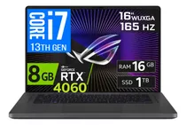 Asus Rog Zephyrus G16 Core I7 13620h Ssd 1t 16gb Rtx4060 16'