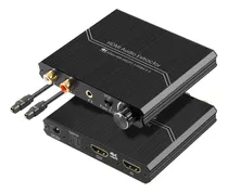 Conversor Extractor Audio Hdmi Rca Toslink 4k 60hz 5.1