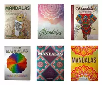 3 Libros De Mandalas Para Dibujar  Concentración Antiestrés 