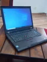 Notebook Lenovo T410 I5 4gb Ssd 120gb Wifi 5x Usbs Vga Lan 