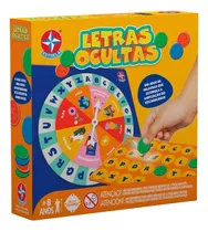 Jogo De Cartas Letras Ocultas - Estrela