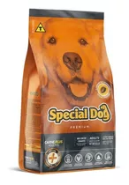 Alimento Special Dog Premium Para Cão Adulto Todos Os Tamanhos Sabor Carne Plus Em Sacola De 15kg