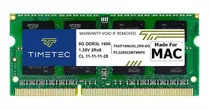 Memoria Ram 8gb Ddr3l 1600mhz Pc3l-12800 Non-ecc Para Mac