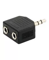 Conector Audio Splitter Plug Y Macho Jack 3.5mm A 2 Hembra