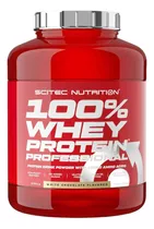 Proteina 100% Whey Professional 78 Serv. - Scitec Nutrition Sabor Chocolate Blanco