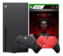 Console Xbox Series X Edição Diablo Iv + Controle Elite 2 Blue Pronta Entrega Nf Promoção 120 Fps