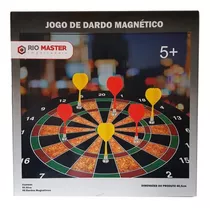 Jogo De Dardos Magnético Profissional Alvo 40,5 Cm Imã Forte
