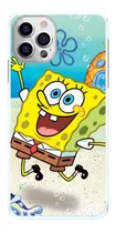 Capinha Bob Esponja Pulando Alegria Capa Celular