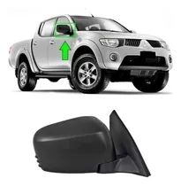 Espejo Der Mitsubishi L200 Triton 2016 Adelante Manual/negro