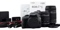 Canon Eos Kiss X7  Rebel Sl1 / 100d 18.0mp Dslr 18-55 55-250
