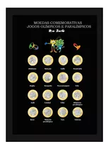 Quadro Porta Moedas Olimpiadas Rio 2016 Jogos Olimpicos