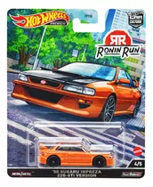Hot Wheels 98 Subaru Impreza 22b Sti Ronin Run Mattel Color Naranja