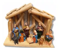 Presépio Natalino Enfeite De Natal Nascimento De Jesus